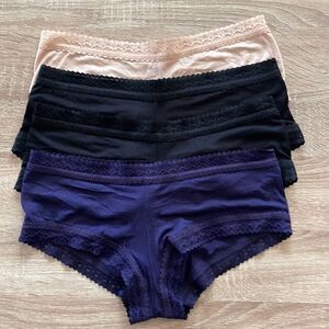 4) NEW hanky panky boy shorts